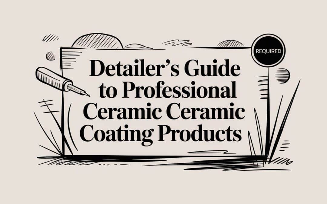 Detailer’s Guide to professional ceramic coating products