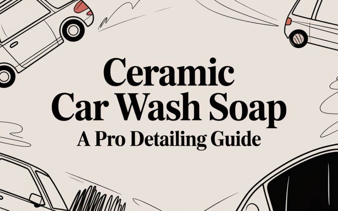 Ceramic Car Wash Soap A Pro Detailing Guide